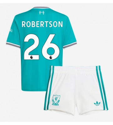 Liverpool Andrew Robertson #26 Terza Maglia Bambino 2025-26 Manica Corta (+ Pantaloni corti)